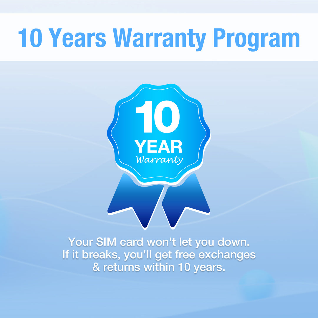 10 Years Warranty Program
