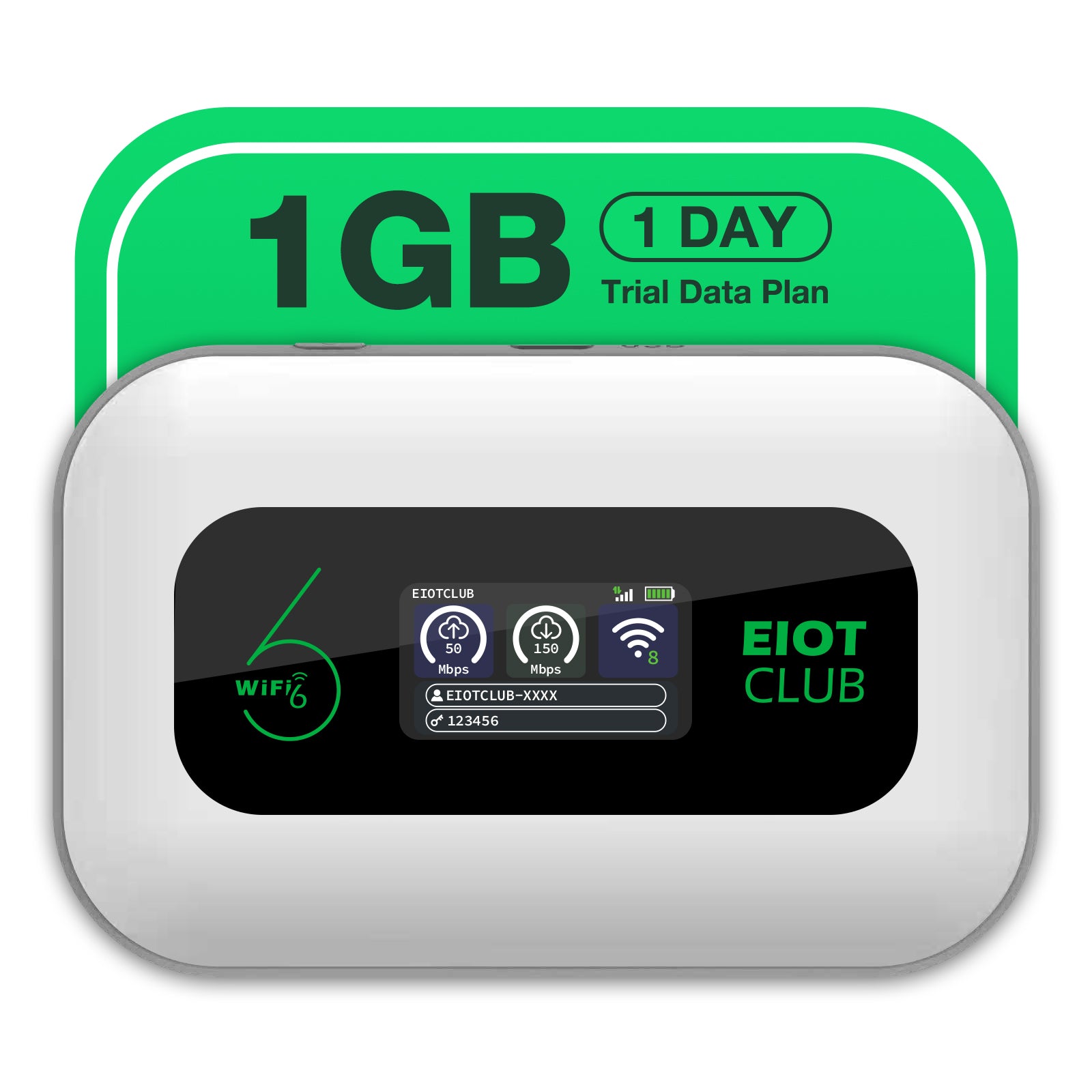 EIOTCLUB CLR903 4G LTE نقطة اتصال Wi-Fi المحمولة