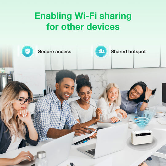Enabling Wi-Fi sharing for other devices