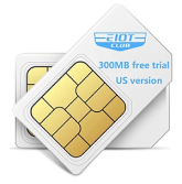 An EIOTCLUB physical SIM card activates an eSIM for seamless global connectivity.
