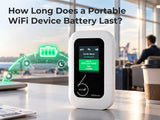 EIOTCLUB WiFi6 portable hotspot with 3000mAh battery lasting through day and night