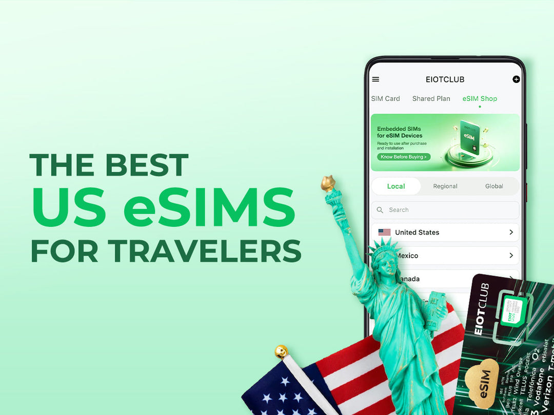 旅行者に最適な米国のeSIM