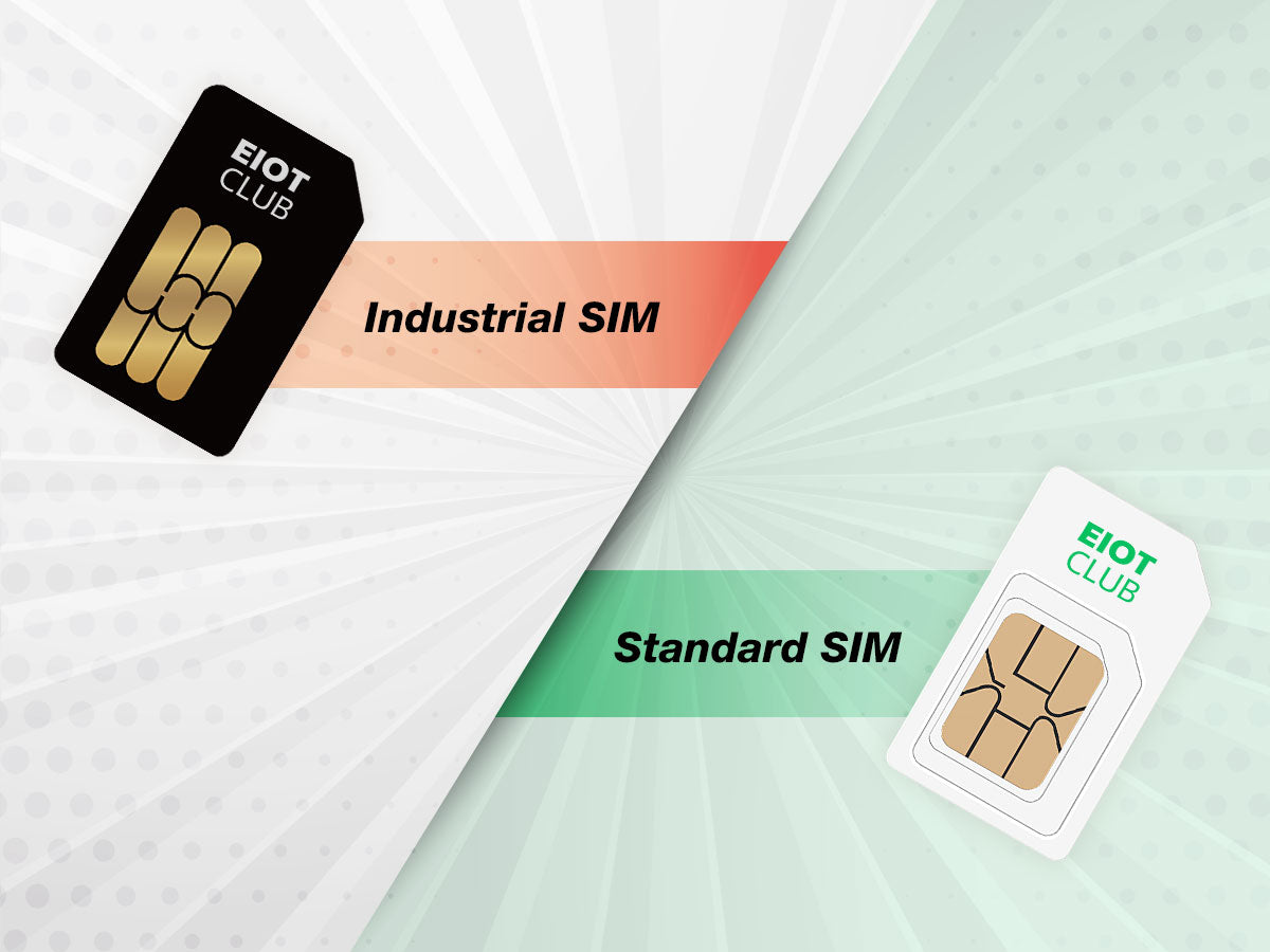 What is the Difference Between Standard SIM and Industrial SIM?