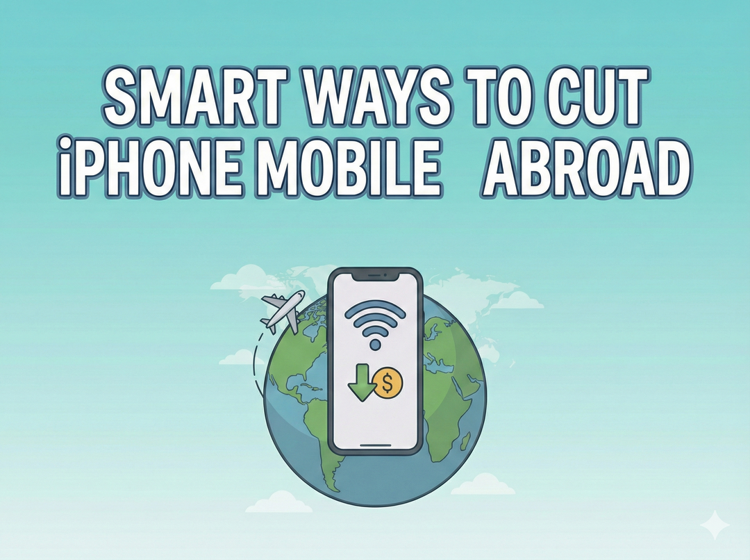 Smart Ways to Cut Mobile Data Usage on Your iPhone While Traveling Abroad