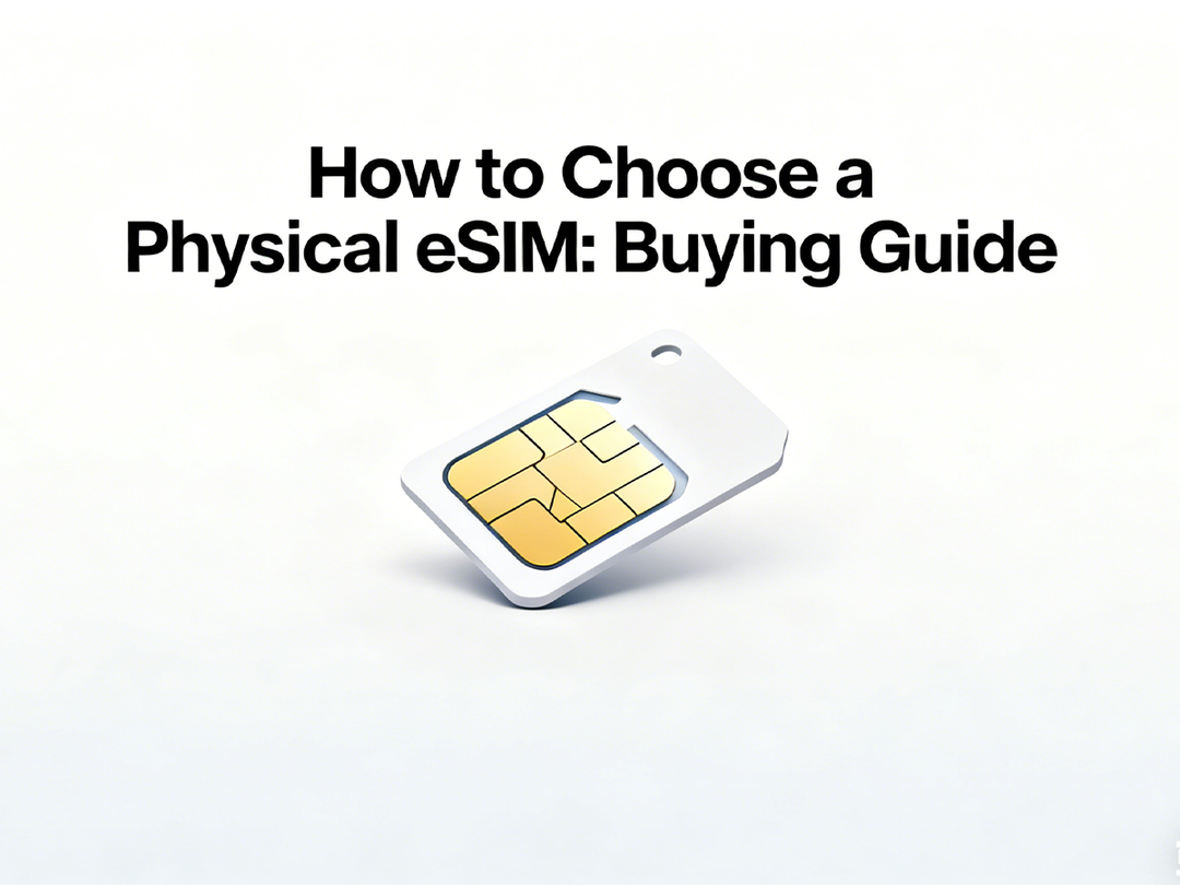 How to Choose a Physical eSIM: Buying Guide