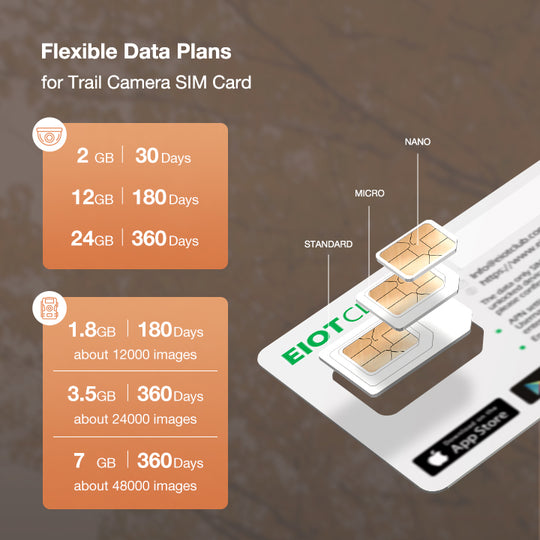Flexible Data Plans for Trail Camera SIM Card