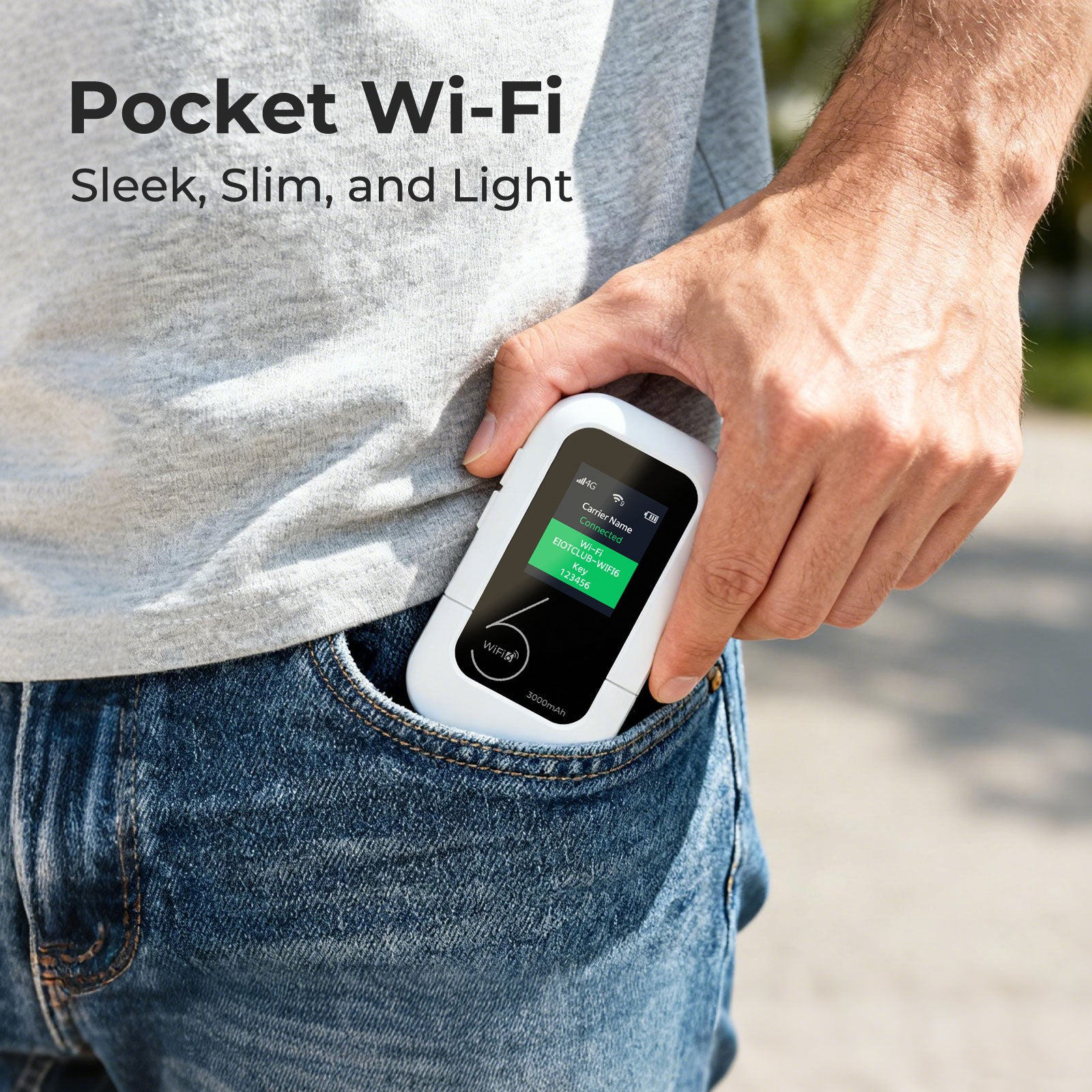4G LTE Mobile Hotspot for Travel and Home Use | No Contract – EIOTCLUB