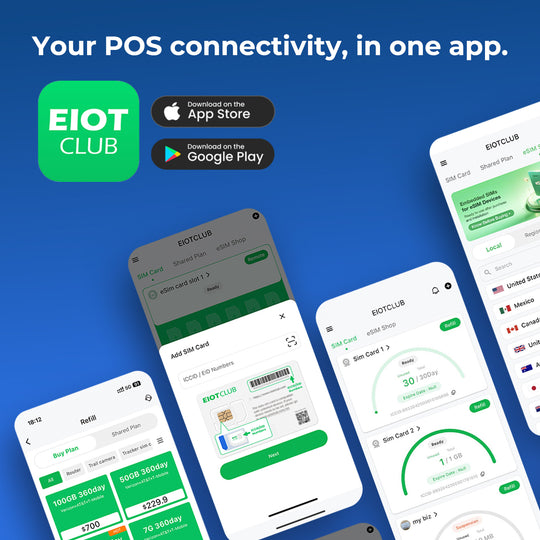 EIOTCLUB Professional POS SIM Card: Triple-Network Connectivity for Reliable Payments