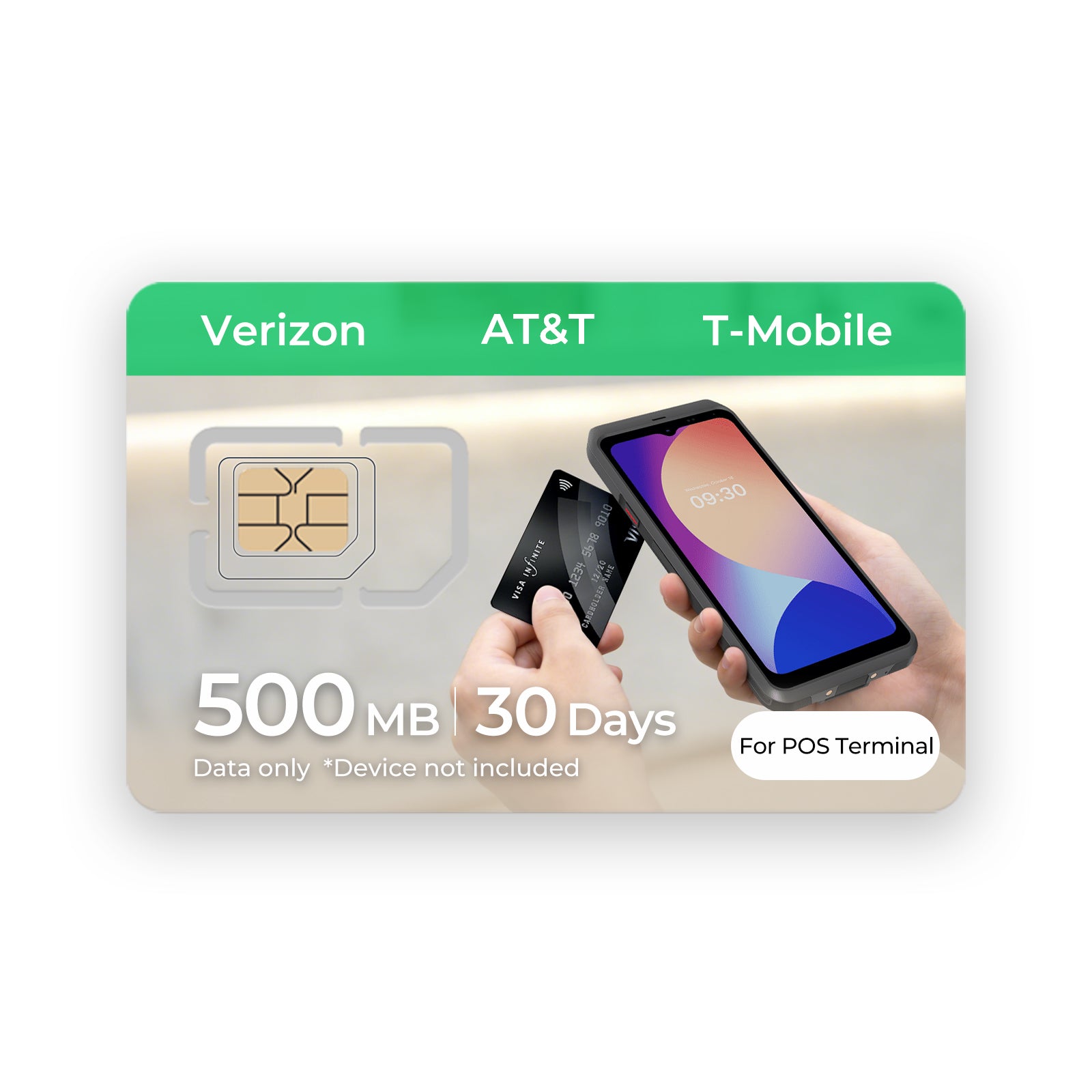 EIOTCLUB Professional POS SIM Card: Triple-Network Connectivity for Reliable Payments