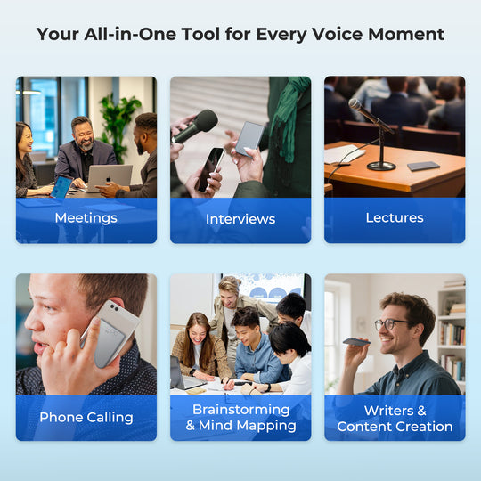 Your all-in-one voice tool for meetings, interviews, lectures, calls, brainstorming, and writing.