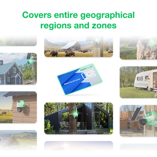 Covers entire geographical regions and zones