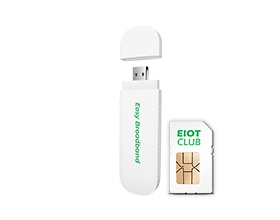 EIOTCLUB 4G LTE USB WiFi 6 Dongle - Portable Mobile Hotspot, 150Mbps High-Speed Portable WiFi with Pre-Installed SIM & No-Contract Data Plans, Support 10 Devices, for Travel, Car, Business, US Only