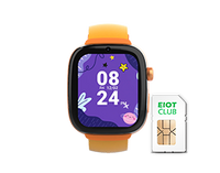 EIOTCLUB Kids Smart Watch MX3 (US Version) - 4G Video Call, GPS Tracker with Pre-installed SIM Card & 7-Day Free Trial - School Mode, SOS, IP68 Waterproof Children Smartwatch