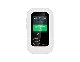 wlan für camping EIOTCLUB 4G LTE Portable WiFi Hotspot M47, Mobile Internet No Contract