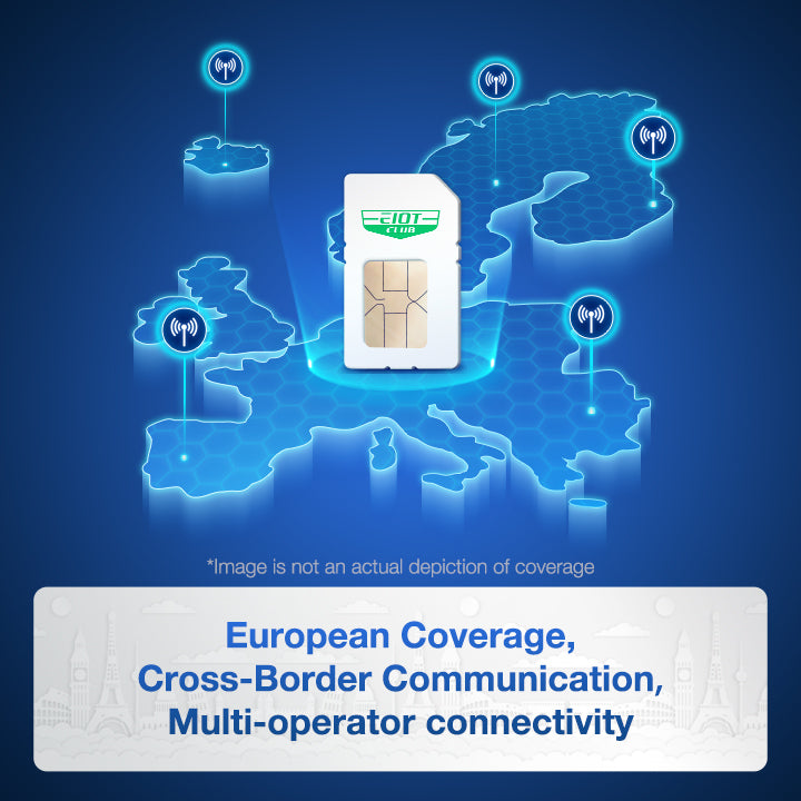 Eiotclub Prepaid SIM Card - support for more than 30 countries in Europe