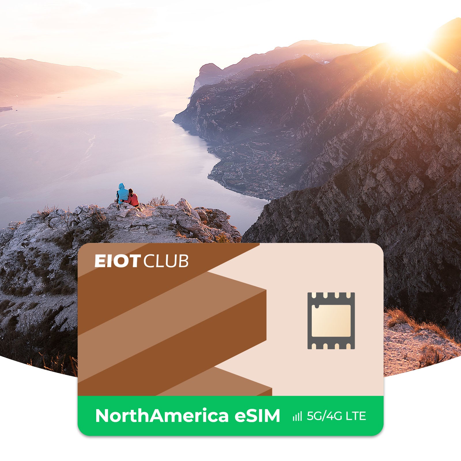 北米プリペイドeSIM - 高速データ、米国/カナダ/メキシコ、iPhone/Android対応