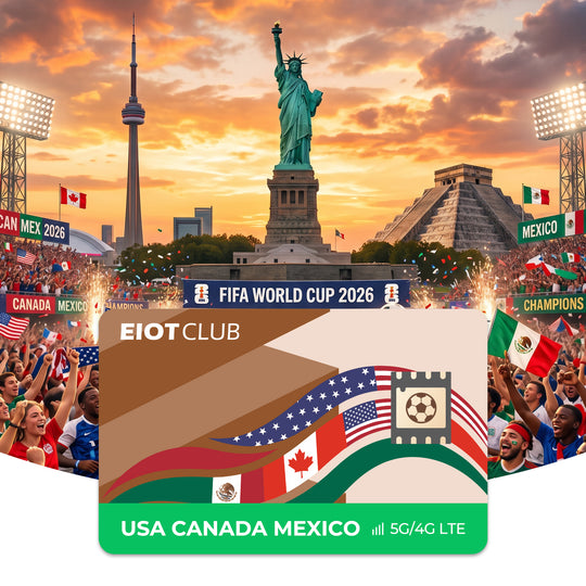 North America Prepaid eSIM - High-Speed Data, USA/Canada/Mexico, iPhone/Android Compatible