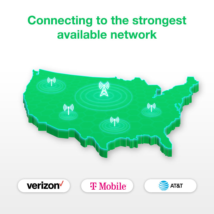 Connecting to the strongest available network