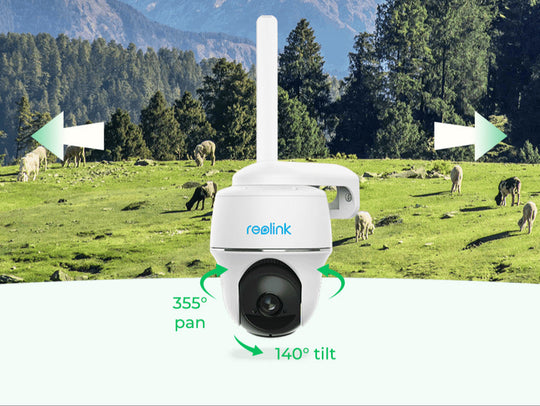 reolink go pt plus wide angle of view