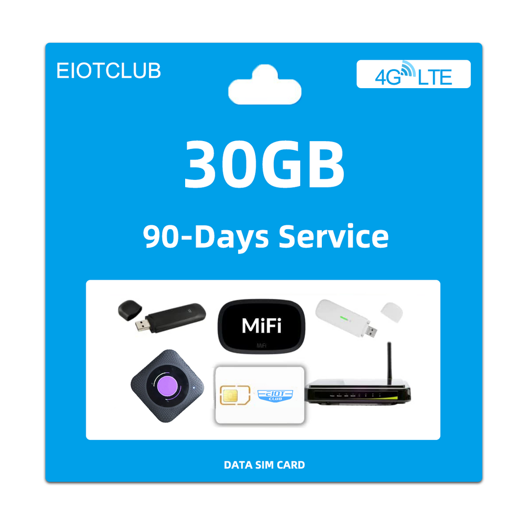 Eiotclub® Prepaid Data Only SIM Card, Support AT&T and T-Mobile